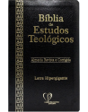 Bíblia de Estudos Teológicos - capa preta. 7908084609184. Lincoln Marcos
