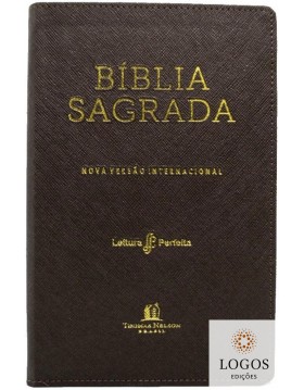 Bíblia Leitura Perfeita - NVI - capa castanho. 9786588364956