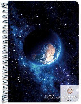 Bíblia Anote - NVI - letra grande - capa espiral - Terra - brilha no escuro. 9786556552361