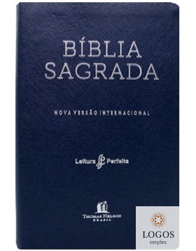 Bíblia Leitura Perfeita - NVI - capa azul