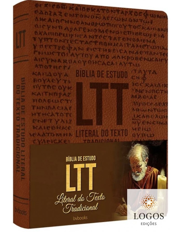 Bíblia de Estudo LTT - Literal do Texto Tradicional - castanho. 9786586996418. Hélio de Menezes Silva