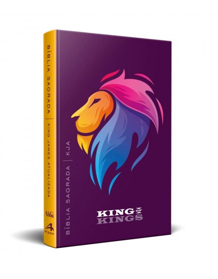 Bíblia King James Atualizada - capa dura slim - King of kings