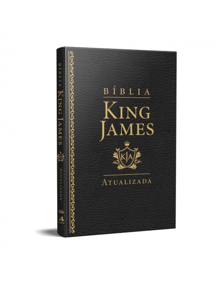 Bíblia King James Atualizada - slim - luxo preta