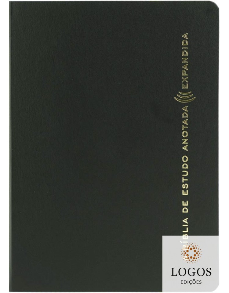 Bíblia de Estudo Anotada Expandida - RA - capa luxo preta. 7898665820575. Charles Ryrie