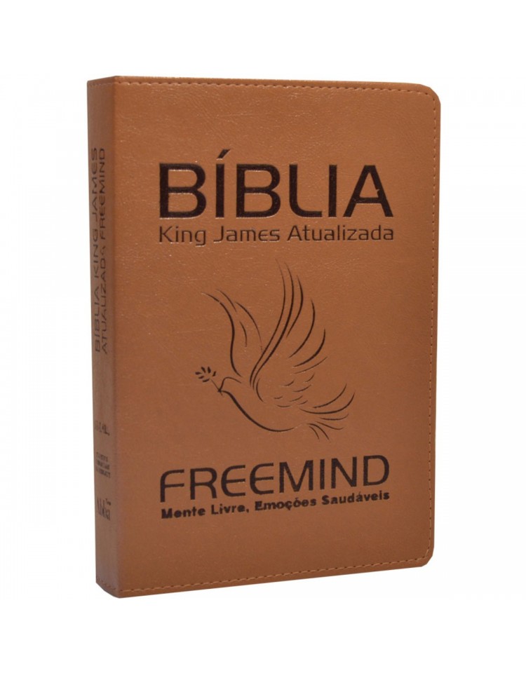 Bíblia de Estudo King James Atualizada - Freemind - luxo café