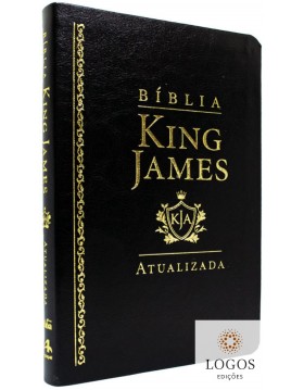Bíblia King James Atualizada - capa luxo - preta. 9786588364765