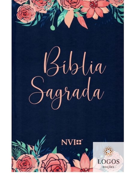 Bíblia Sagrada - NVI - capa dura especial - Rosas. 9786556550411