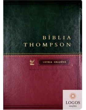 Bíblia Thompson - AEC - letra grande - verde e vinho. 9788000003344
