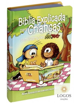 Bíblia Explicada para Crianças com ilustrações Mig & Meg. 9788531116148