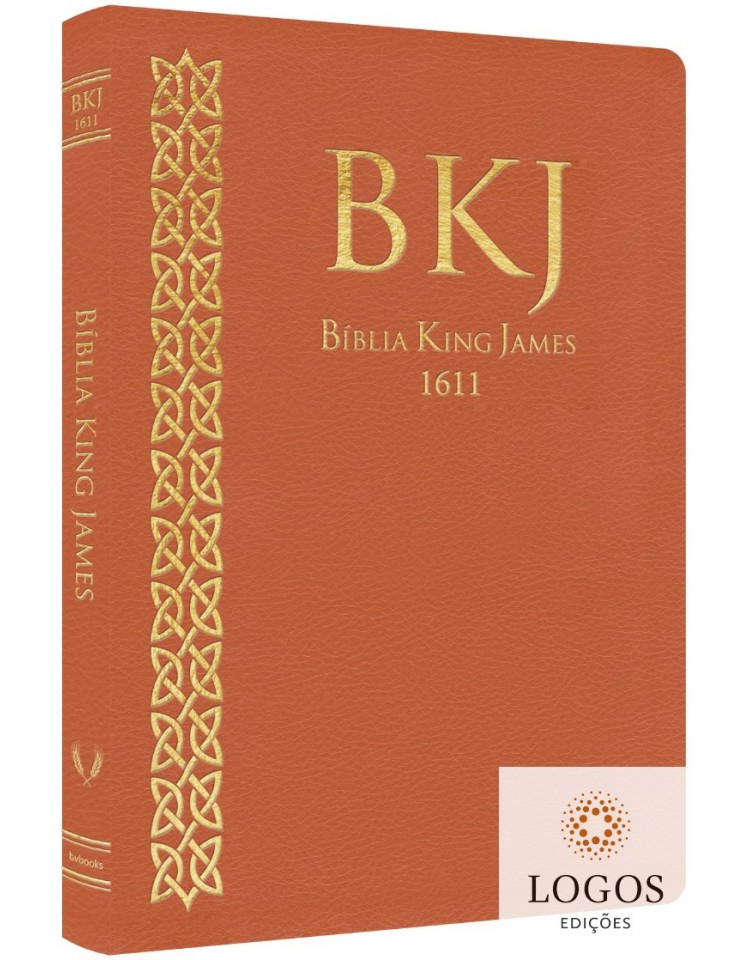Bíblia King James 1611 - capa ultra-fina - luxo terracota. 9786586996630
