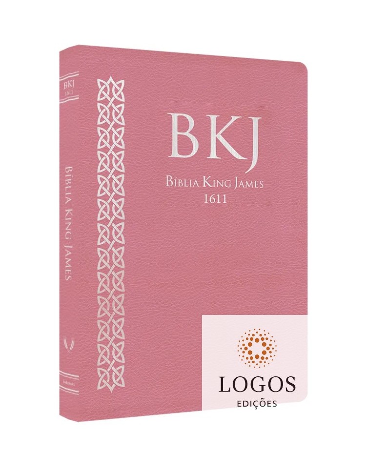 Bíblia King James 1611 - capa ultra-fina - luxo rose. 9786586996357