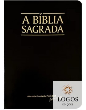 Bíblia Sagrada - ACF - letra mega legível com referências - luxo - preta. 7898572203454