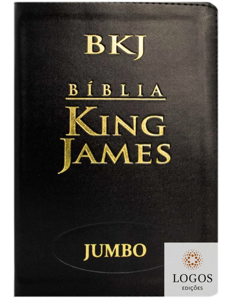 King James Atualizada - letra jumbo - capa luxo azul. 6015924361360