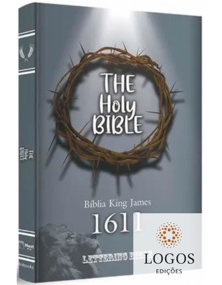 Bíblia King James 1611 - capa dura - Lettering Bible - Coroa de espinhos. 9786586996128