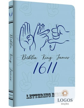 Bíblia King James 1611 - capa dura - Lettering Bible - Sinais. 9786586996098