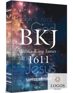 Bíblia King James 1611 - capa dura - Lettering Bible - Universo. 9786586996142