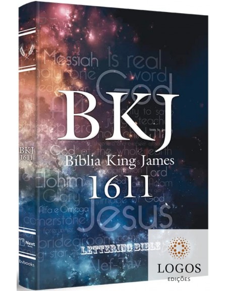 Bíblia King James 1611 - capa dura - Lettering Bible - Universo. 9786586996142