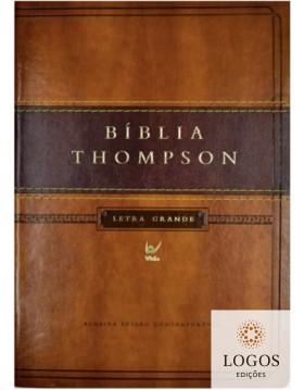 Bíblia Thompson - AEC - castanho escuro e claro. 9788000003313. Frank Thompson