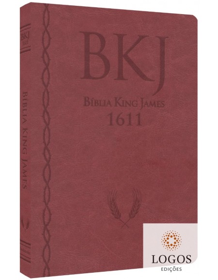 Bíblia King James 1611 - ampliada - letra gigante - capa ultra-fina - luxo vermelha. 9786586996784