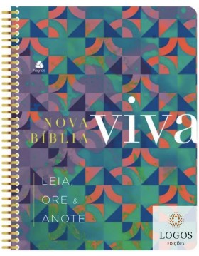 Nova Bíblia Viva - Anote - capa espiral - Nova vida. 9788577424177