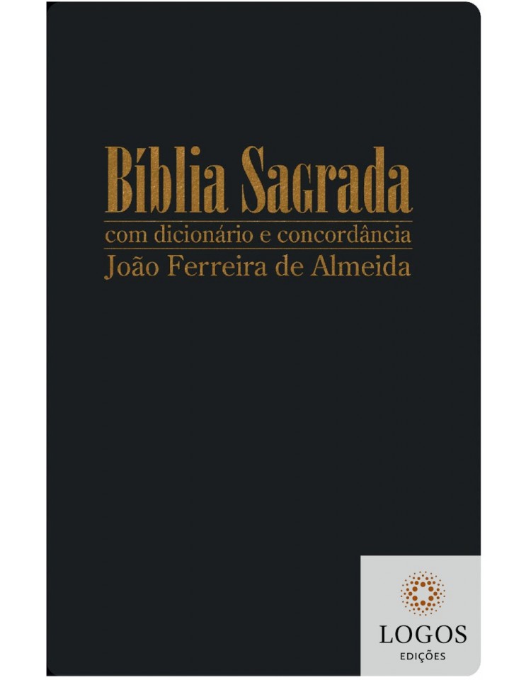 Bíblia Sagrada - RC - letra gigante com dicionário e concordância - capa luxo preta. 9788580641592