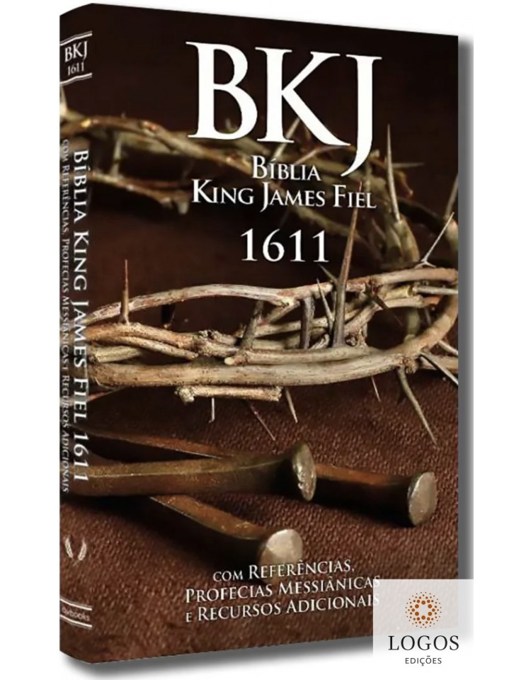 Bíblia King James 1611 - com referências, profecias e recursos adicionais - coroa. 9786586996876