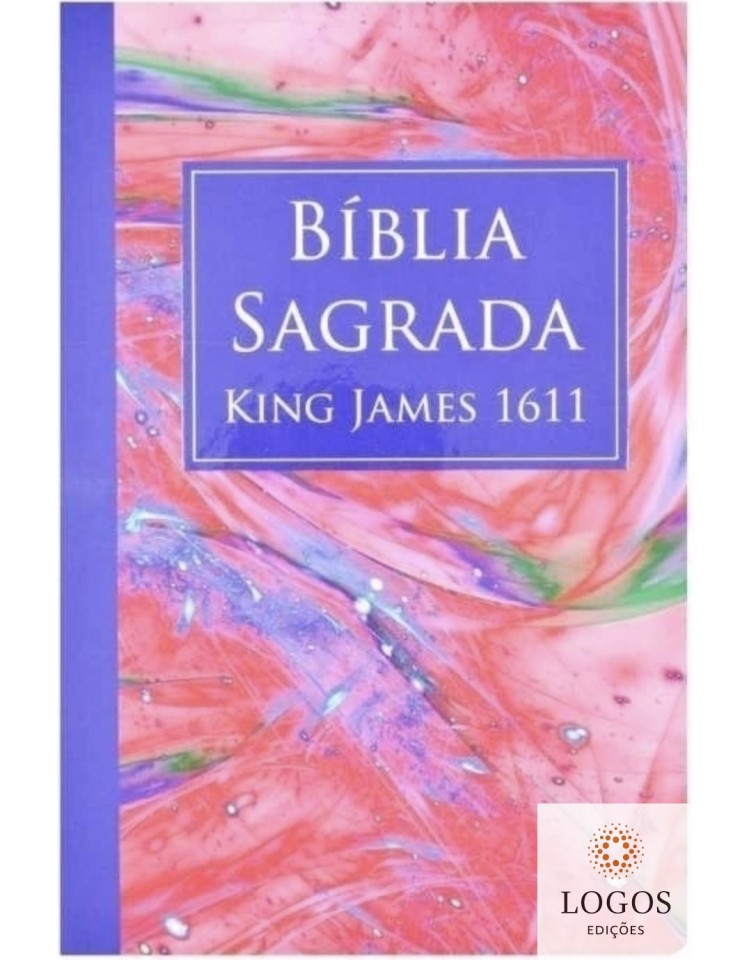 Bíblia King James Fiel 1611 - capa dura slim - capa especial marmorizado. 9786556550749