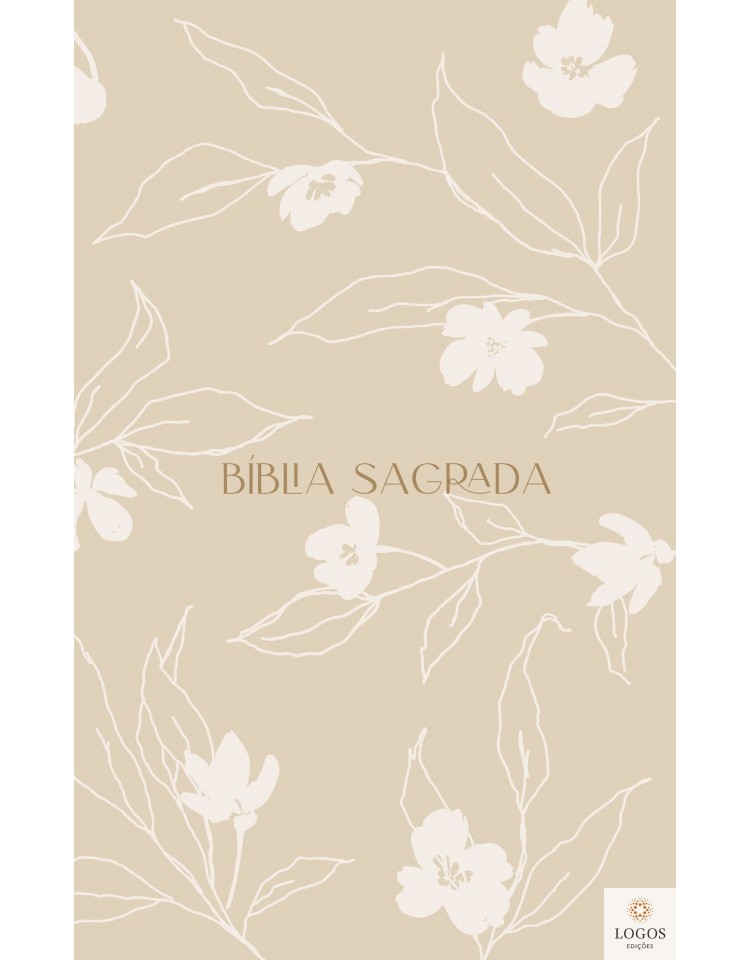 The Purpose Book - Bíblia Sagrada - A21 - Capa dura com tecido - Flores. 9786556895918