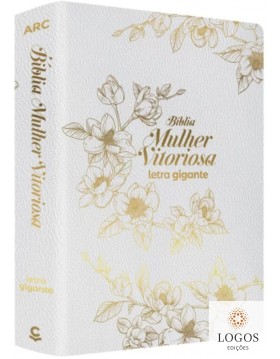 Bíblia da Mulher Vitoriosa - capa branca. 7891234001795