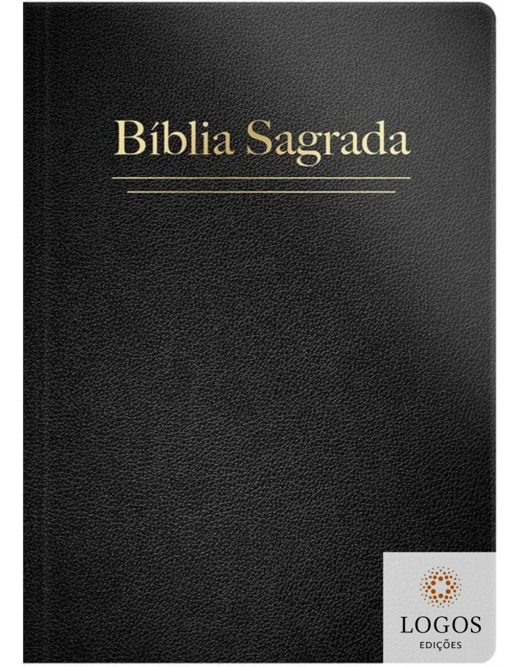 Bíblia Sagrada - ARC - capa dura - semi luxo - preto. 9786556553825