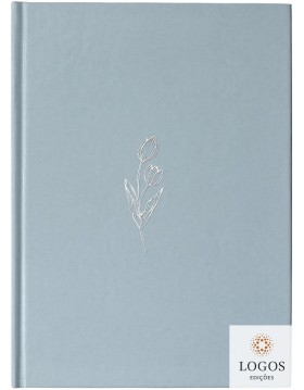 Bíblia Sagrada - NVI - capa dura - azul tulipa
