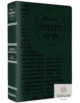 Bíblia Peshitta com referências - capa verde - 2.ª edição. 9786586996920