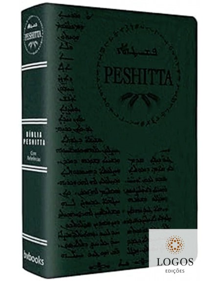 Bíblia Peshitta com referências - capa verde - 2.ª edição. 9786586996920