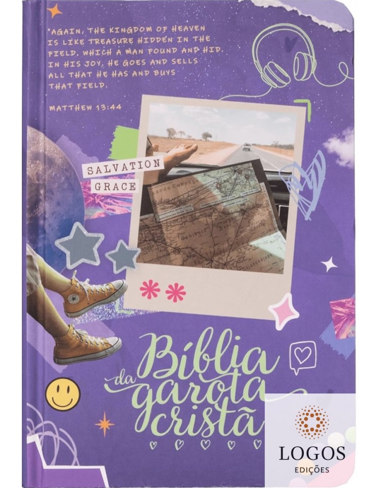 Bíblia da garota cristã - leitura perfeita - roxa. 9786556897790