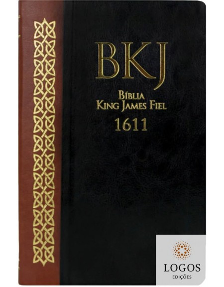 Bíblia King James 1611 - capa ultra-fina - duotone. 9788581582054