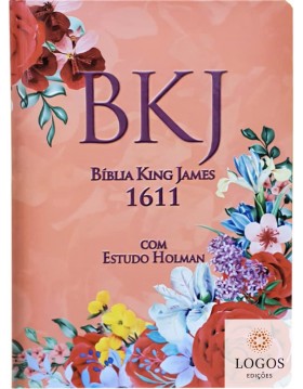 Bíblia de Estudo King James 1611 (com Estudo Holman) - capa feminina. 9786586996364