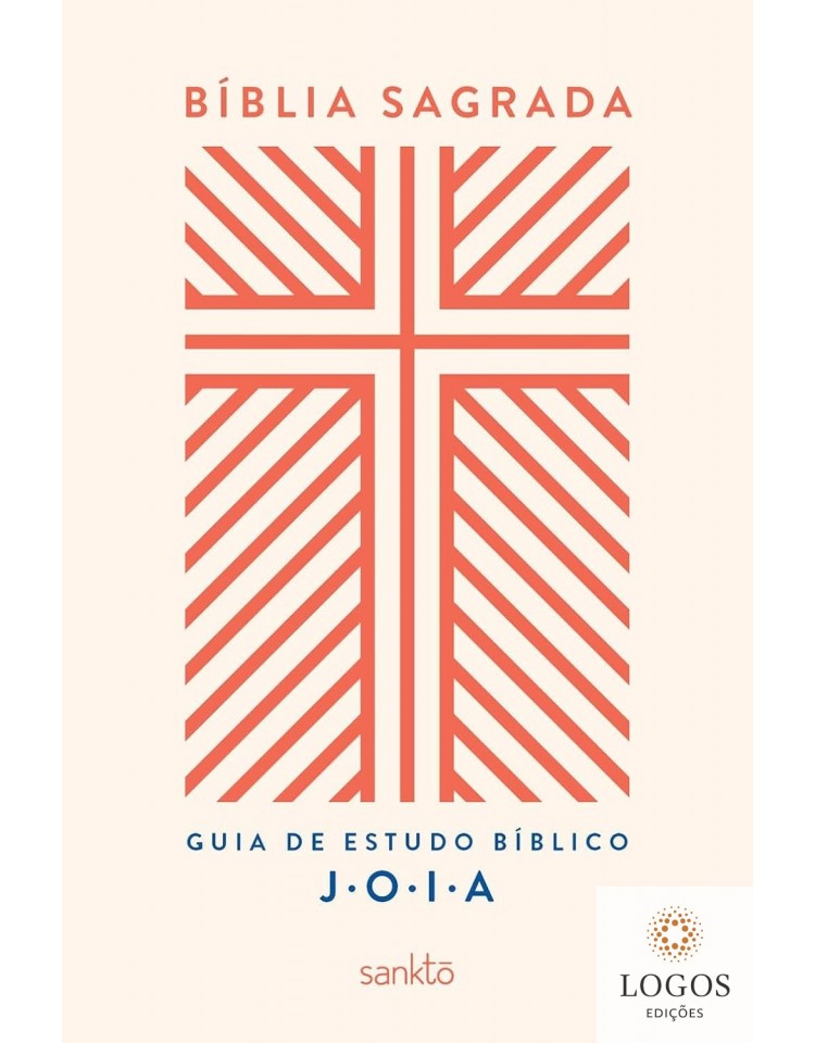 Bíblia Sagrada - NVT - com guia de estudo J.O.I.A - capa dura - creme. 7908249104059