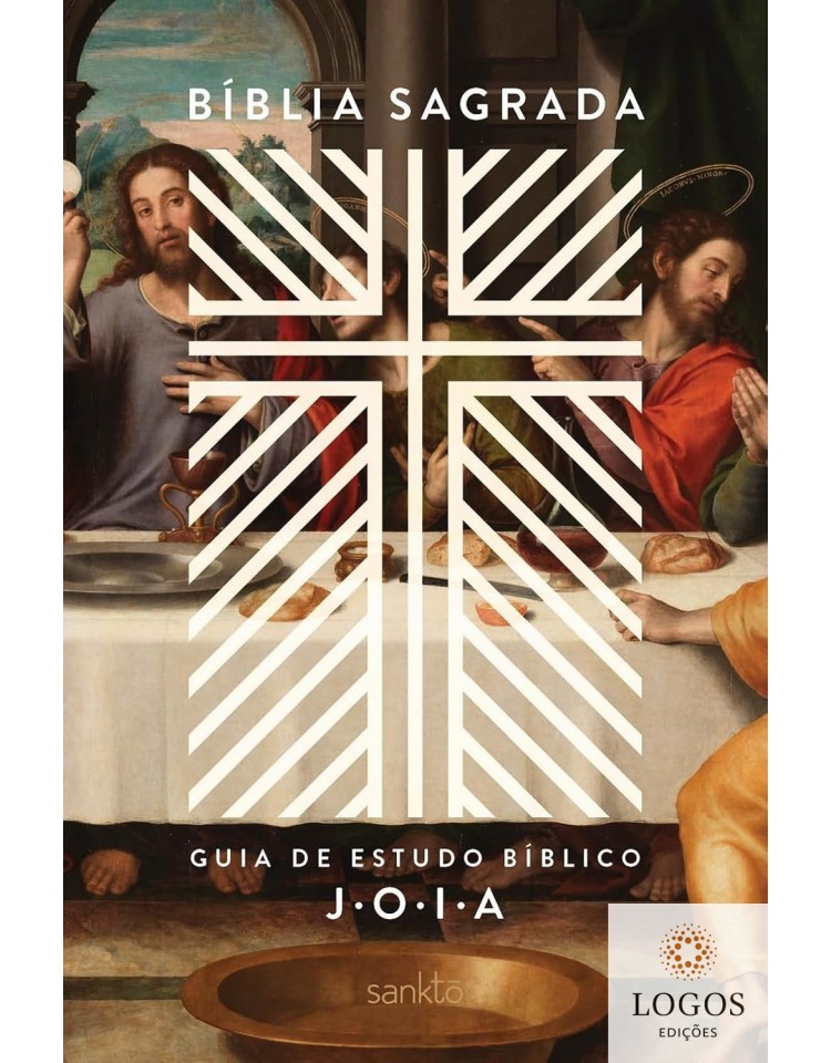 Bíblia Sagrada - NVT - com guia de estudo J.O.I.A - capa dura - ceia. 7908249104073