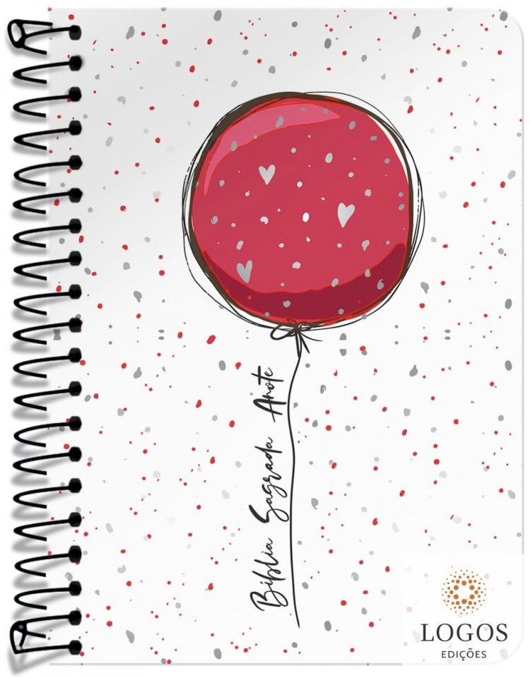 Bíblia Anote - NVI - letra grande- capa espiral - suspiro do céu. 9786556553429
