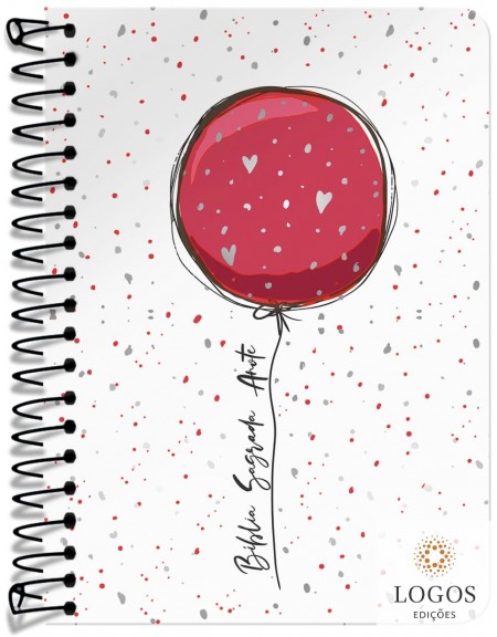 Bíblia Anote - NVI - letra grande- capa espiral - suspiro do céu. 9786556553429