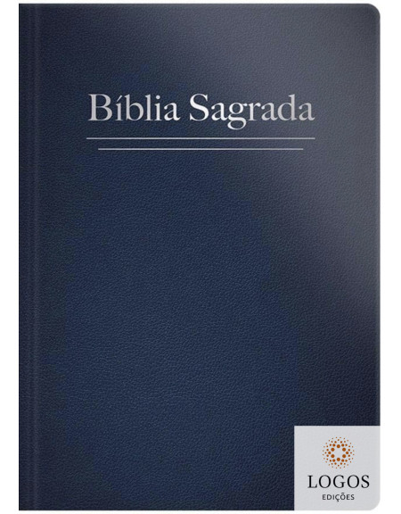Bíblia Sagrada - ARC - capa dura - semi luxo - azul. 9786556553863