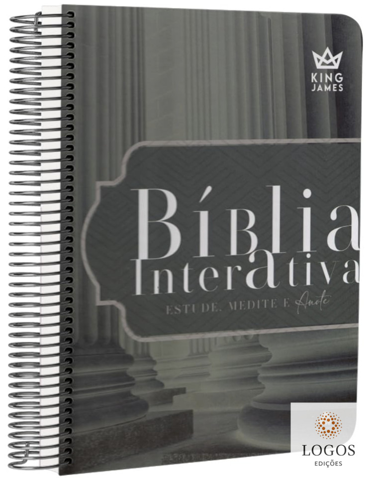 Bíblia Interativa Estude, Medite e Anote - King James Atualizada - capa Amparo. 9788577424450