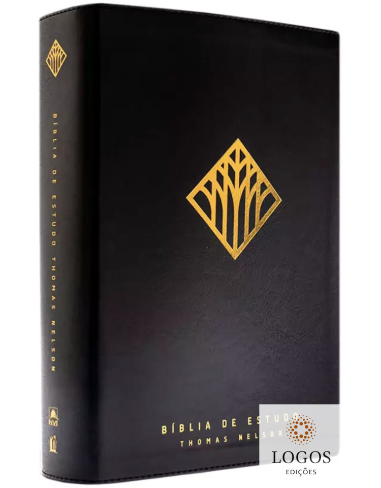Bíblia de Estudo Thomas Nelson - NVI - edição de luxo - capa preta. 9786556892955. D.A. Carson