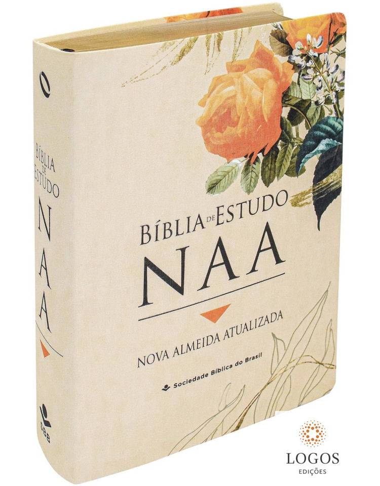 Bíblia de Estudo NAA - capa luxo - tecido. 7899938421307