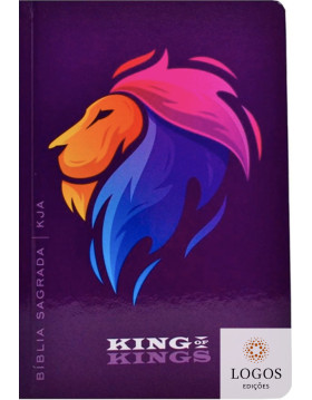 Bíblia King James Atualizada - capa dura slim - King of kings