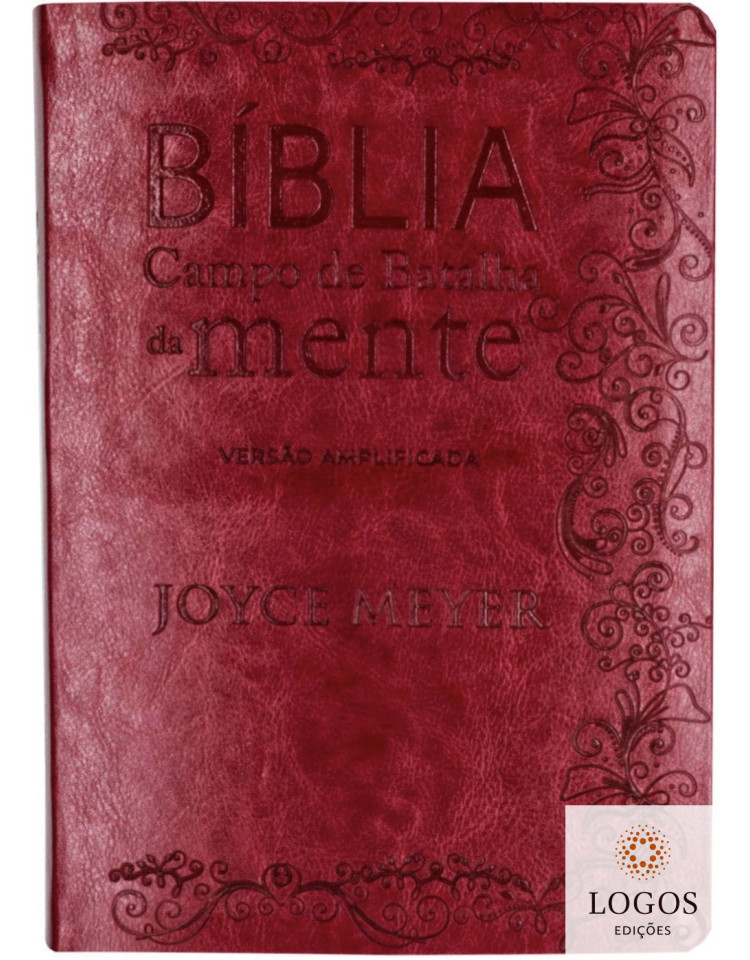 Bíblia Campo de Batalha da Mente - VA - versão amplificada - capa luxo vermelha. 9786588570265