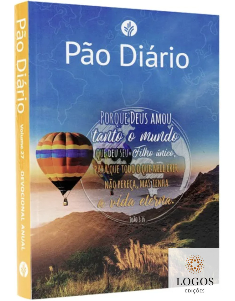 Pão Diário - volume 27 - Vida eterna. 9786553503519