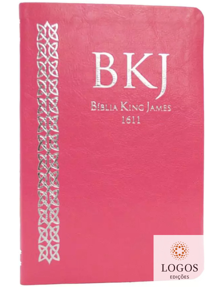 Bíblia King James 1611 - capa ultra-fina - luxo rose. 9786586996357
