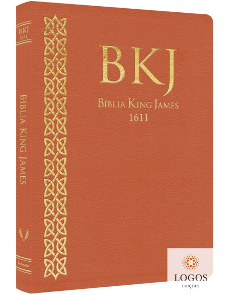 Bíblia King James 1611 - capa ultra-fina - luxo terracota. 9786586996630