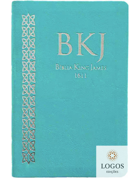 Bíblia King James 1611 - capa ultra-fina - luxo tiffany. 9786586996609